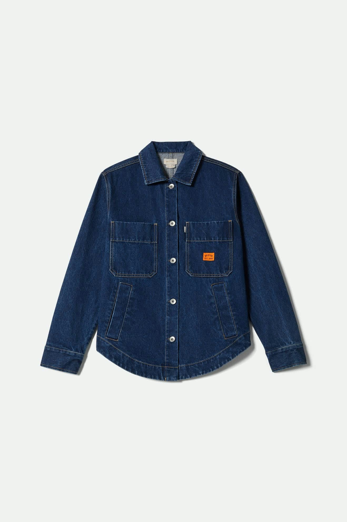 Durham Shirt Jacket - Rinse Denim - Image 2